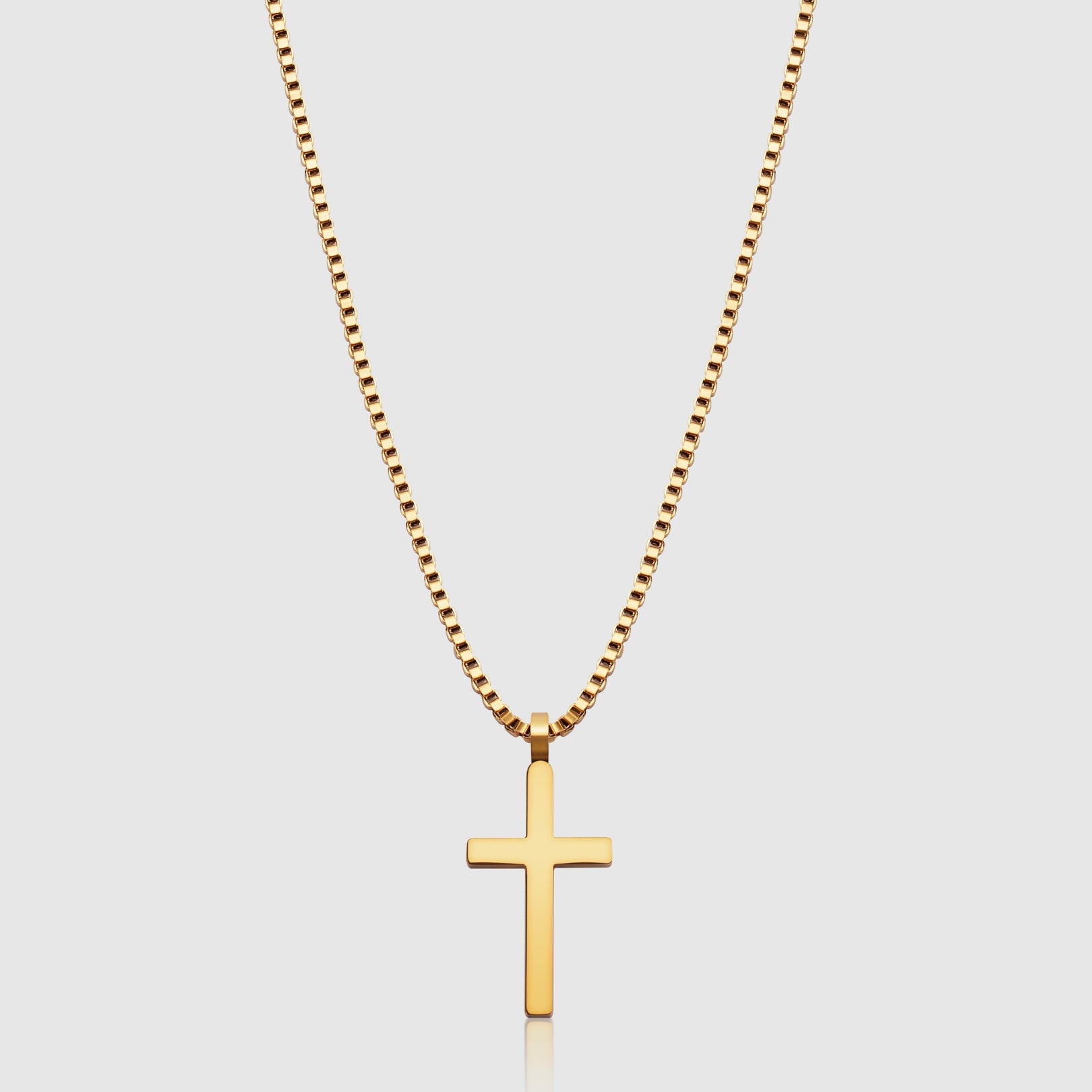 Classic Cross & Box Chain