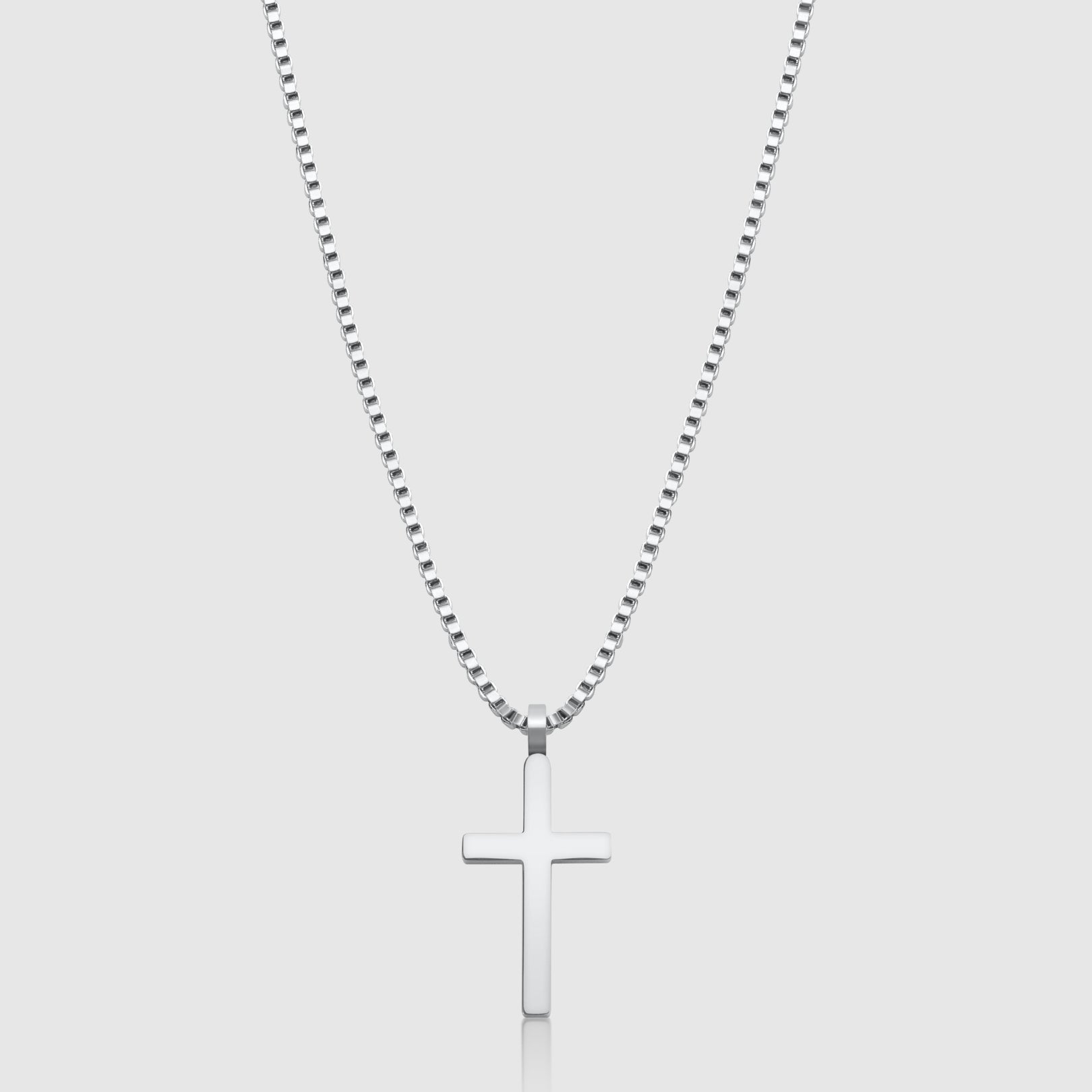Classic Cross & Box Chain