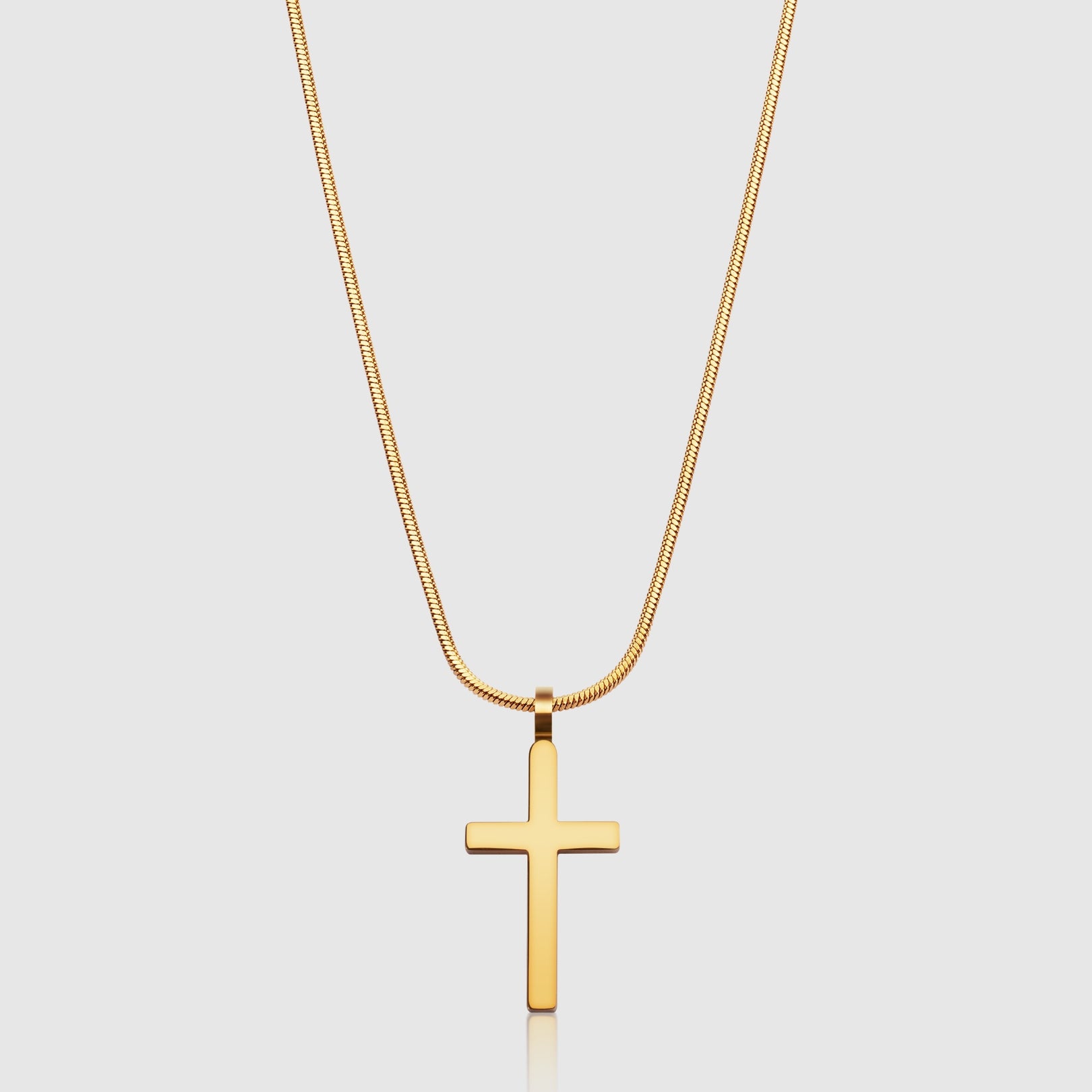 Classic Cross & Square Chain