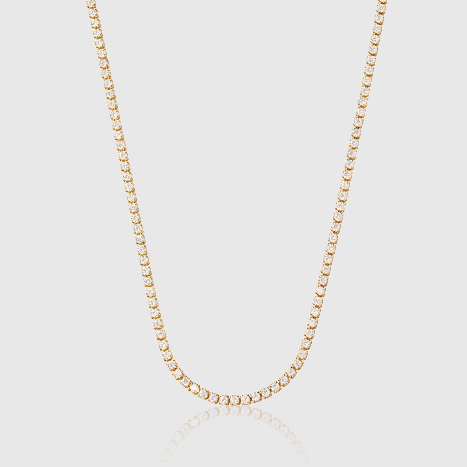 Minimal Tennis Necklace