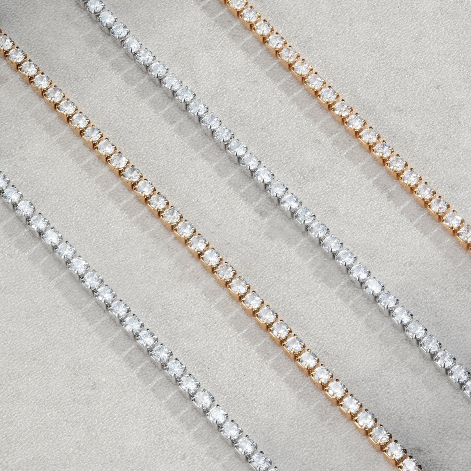 Minimal Tennis Necklace