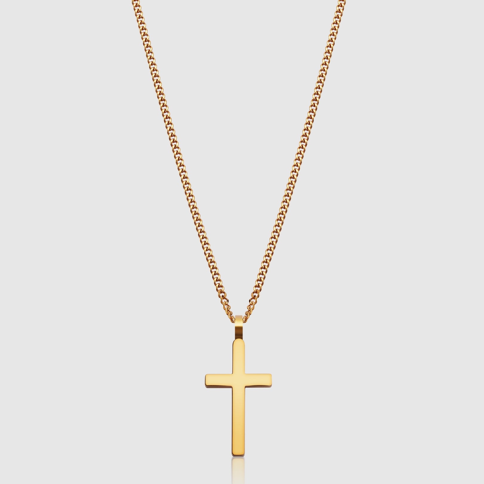 Classic Cross & Curb Chain