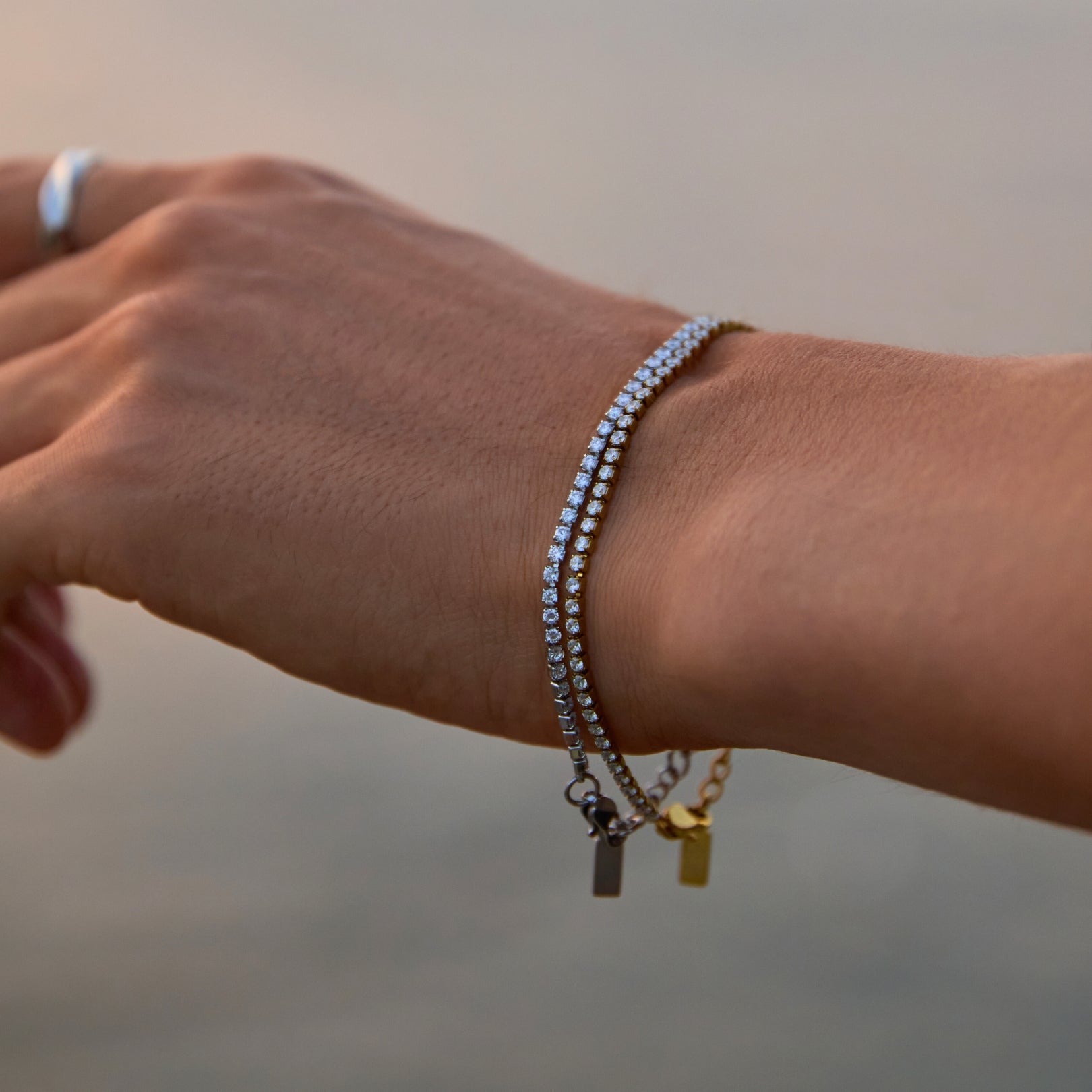 Minimal Tennis Bracelet