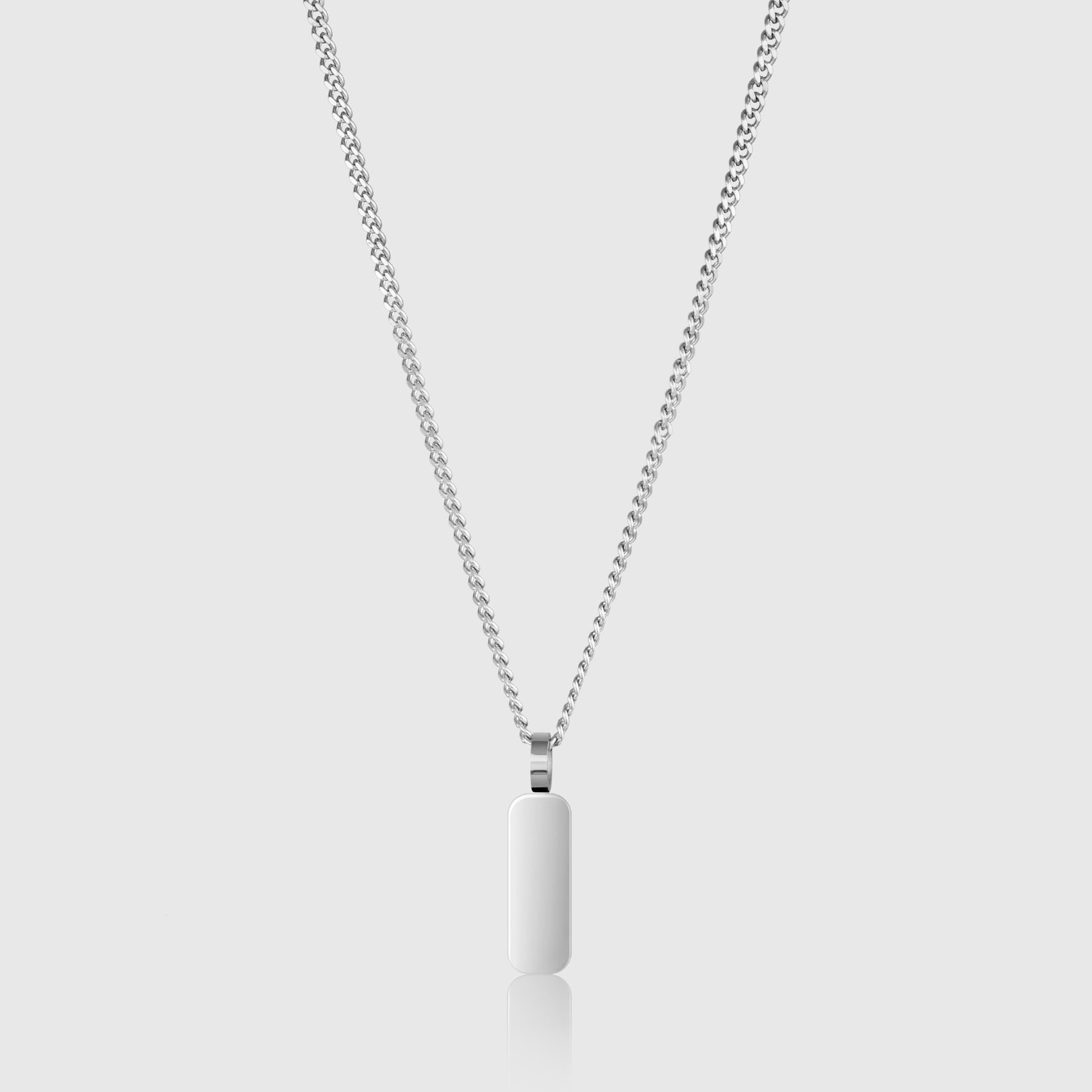 Minimal Pendant & Curb Chain