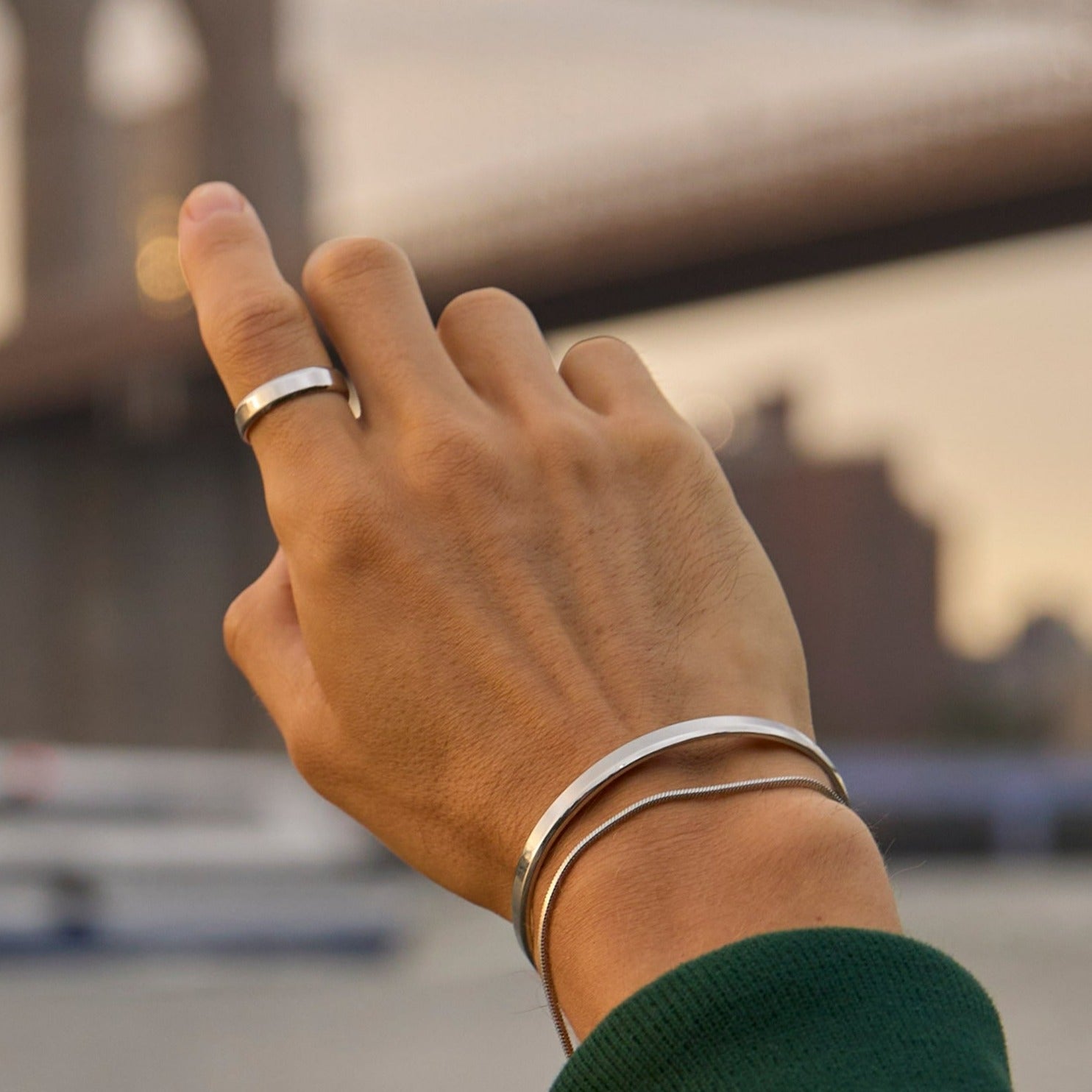 Minimal Square Bracelet