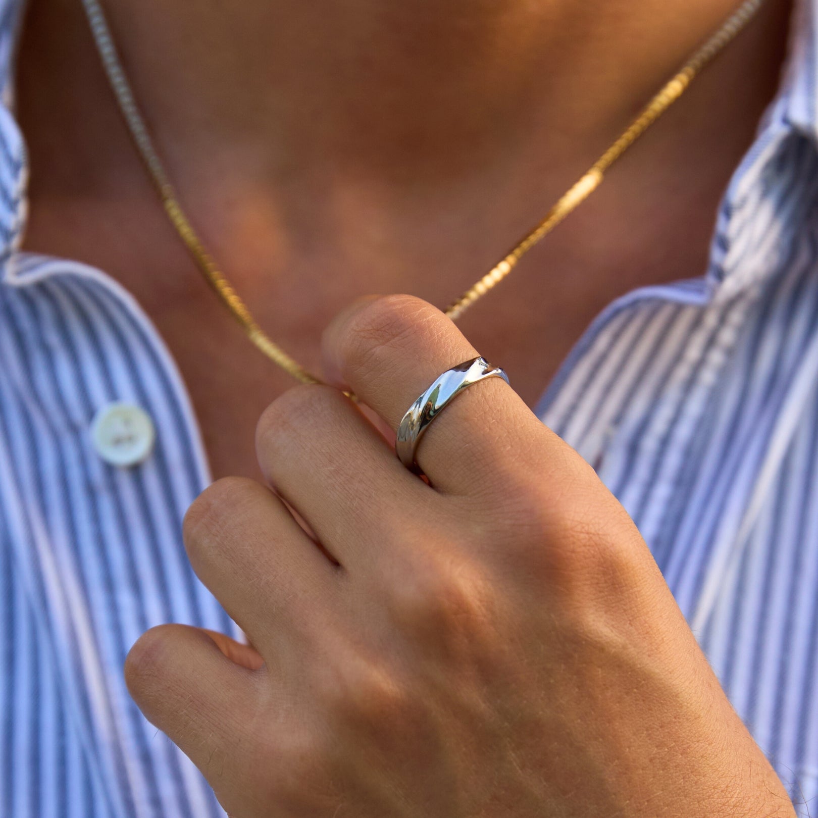 Twisted Unisize Ring