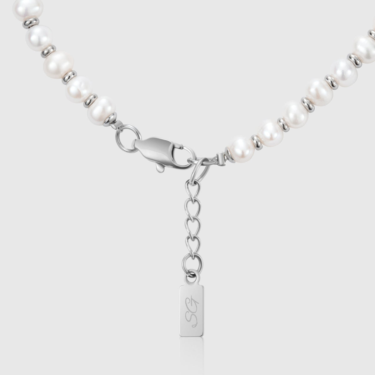 Classic Pearl Bracelet - delicate necklace lustrous white pearls